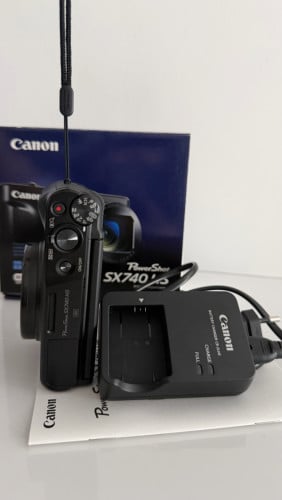 Canon SX740HS with full box ដូចថ្មី 99.99%