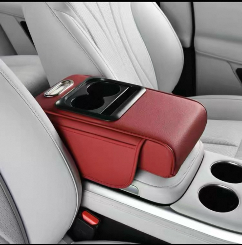Car armrest box with star light