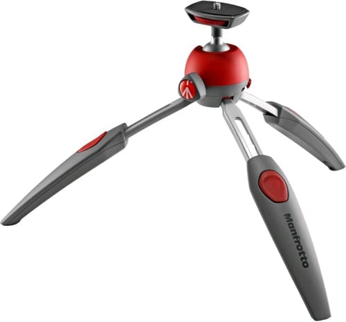Compact, light for vloggers, travel, macro, urban, product and food photo Manfrotto Pixi Mini Tripod