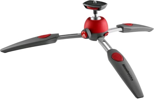 Compact, light for vloggers, travel, macro, urban, product and food photo Manfrotto Pixi Mini Tripod