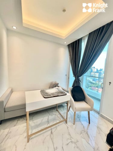For Rent.  JTower2📍 BKK1 2BR | 1BTH  | 65sqm net | 12F Rental Price: $1200 /month  Ref:KHRA524