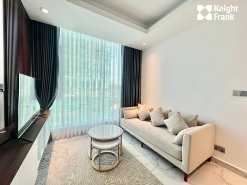 For Rent.  JTower2📍 BKK1 2BR | 1BTH  | 65sqm net | 12F Rental Price: $1200 /month  Ref:KHRA524