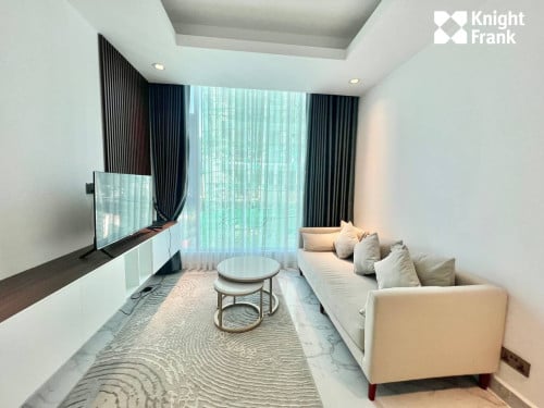 For Rent.  JTower2📍 BKK1 2BR | 1BTH  | 65sqm net | 12F Rental Price: $1200 /month  Ref:KHRA524