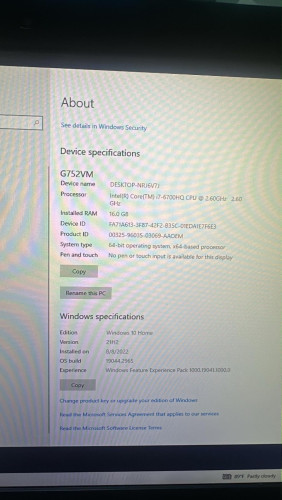 G752vm