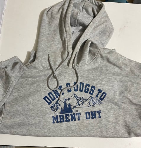 Gray hoodie