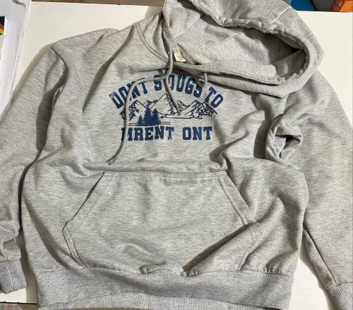 Gray hoodie