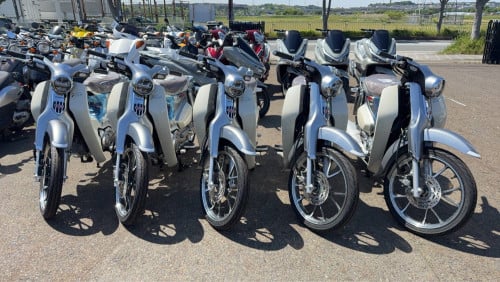 Honda super Cub 2025 ជាង100គីឡូ