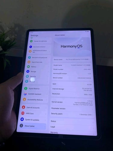 Huawei matepad 11.5s Ram8 256g