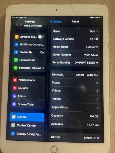 iPad Air 2 64G Sim&wifi
