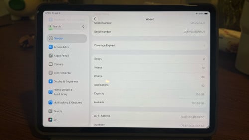 iPad Pro 11” WiFi 256g 2020