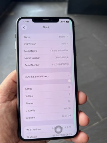 iPhone 11 Pro Max 64 ស្គេន