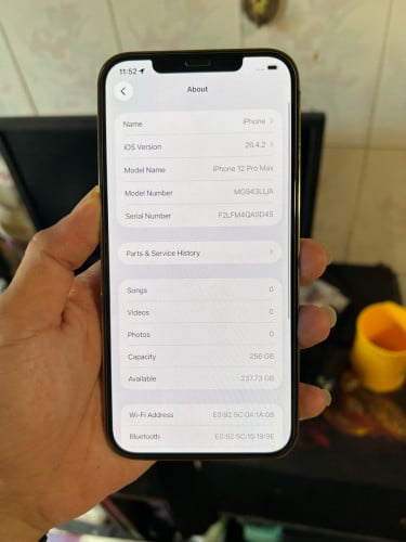 iPhone 12 Pro Max 256GB សាណុំ