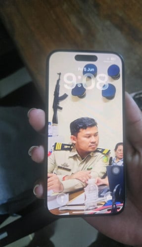 IPhone 15 pro 256GB រូបរាង៩៨%ស្អាត