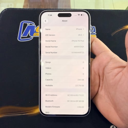iPhone 16 plus 256gb 99.99% (x/a)