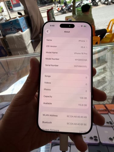 iPhone 16 Pro 99% CH Sim 2 128G