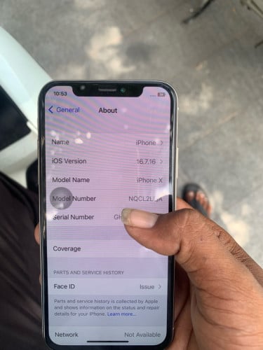 iphone x អេក្រង់GXអត់ស្គេនរបស់ប្រេីផ្ទាល់55$
