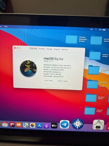 MacBook Pro 13inch 130$ ដាច់ Storage 128g ចោមចៅ
