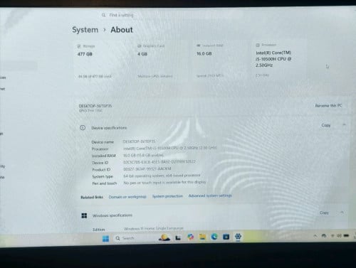 MSI GF63 Thin 10SC