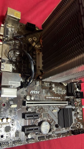 msi h310m pro vd plus, i3 8100, with cooler
