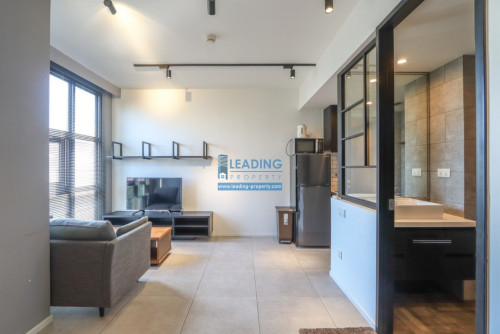 N1061 | BKK1 Modern Studio Condo with Swimming Pool & Gym For Rent