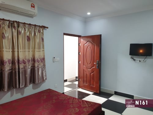 N161 | Elevator Studio Apartment with Private Balcony For Rent Near Central Market