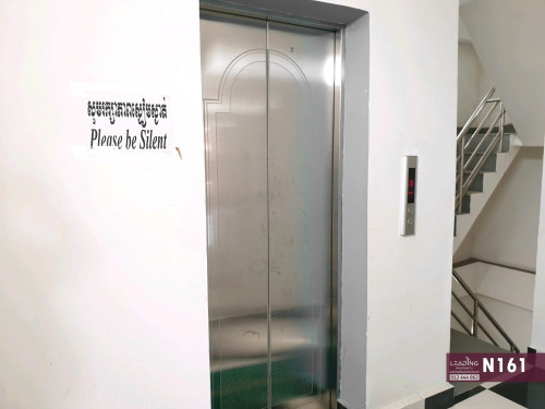 N161 | Elevator Studio Apartment with Private Balcony For Rent Near Central Market