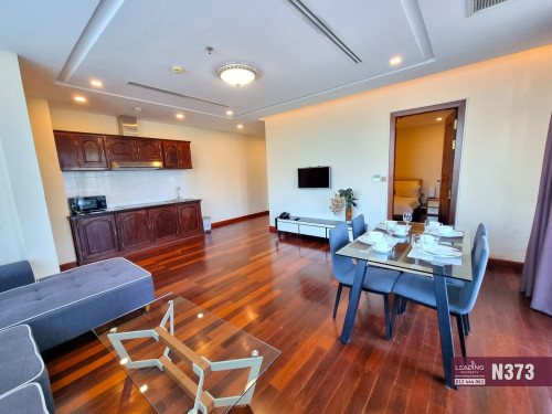 N373 | BKK1 - Nice Serviced Apartment 1 Bedroom with Pool and Gym