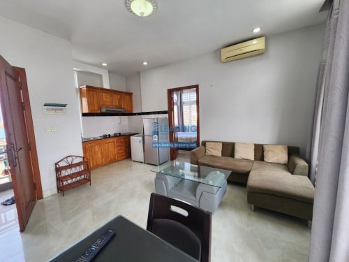 N514 | Bright and Clean 1 Bedroom Western Apartment For Rent in Toul Kork