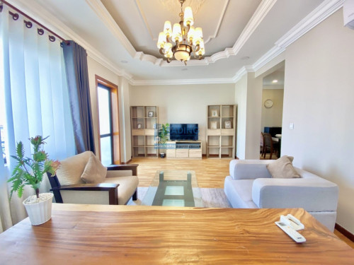 N525 | BKK1 Fully Furnished 1 Bedroom Apartment with Gym For Rent