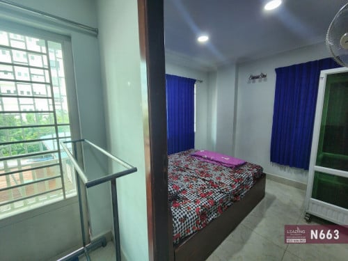 N663  | Elevator Apartment 1 Bedroom For Rent in Toul Kork