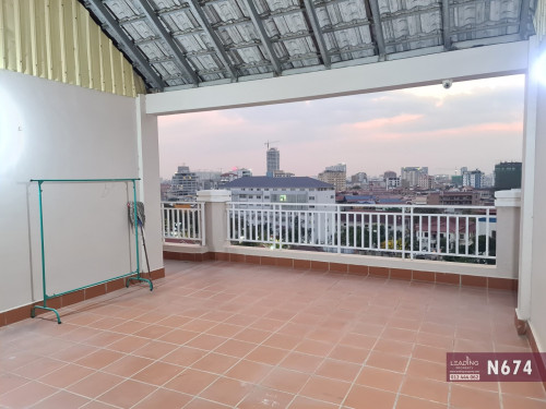 N674  | Studio Apartment in Toul Kork For Rent