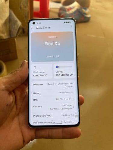 Oppo find x5 8/256G Global បែកដូចរូបប្រើប្រាស់គ្មានបញ្ហា ក្រៅពីបែកនៅល្អទាំងអស់