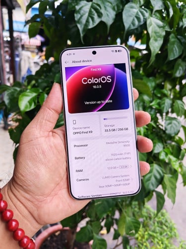 OPPO Find X9 12+12 256G ក្រុមហ៊ុន Full set