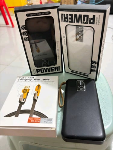 Power bank 6.5$ ថែមខ្សែរសាក់មួយ