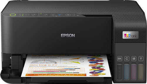 Printer Epson EcoTank L3550 MFP (3-in-1)WI-FI,Pirnt, Scan, Copy Color (Ink-003-B/C/M/Y)