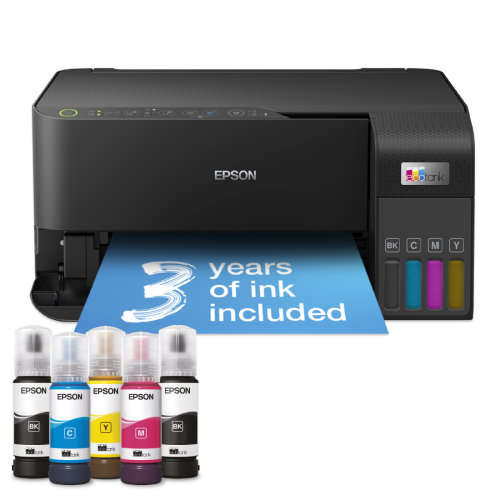 Printer Epson EcoTank L3550 MFP (3-in-1)WI-FI,Pirnt, Scan, Copy Color (Ink-003-B/C/M/Y)