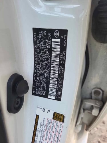 Prius 2010 Option 3 បើកទូអាទិត្យក្រោយ