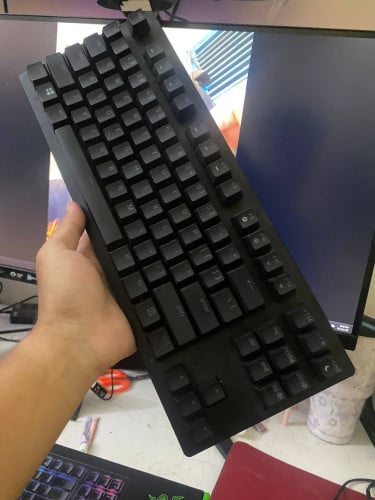 Razer Huntman v2 tkl (purple optical switch) with box