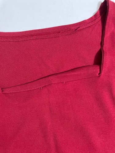 Red woman top