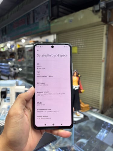 Redmi Note11pro plus 256G Ram8G Sim2 Global បែកខ្នងក្រោយ