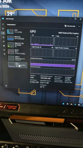 Ryzen AMD 16g RAM 512g M.2
