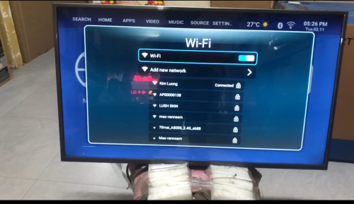 Samsung smart TV 43 inch crystal
