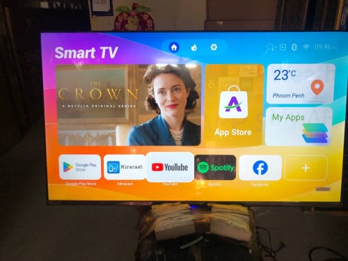 Samsung smart TV 55 inch crystal