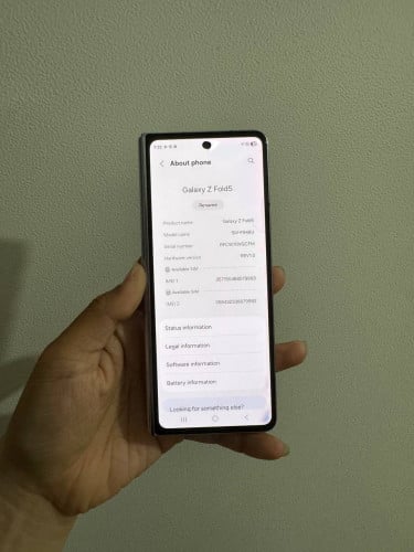 Sell Z Fold 5 ram12g rom512g Sim1+Esim 98$
