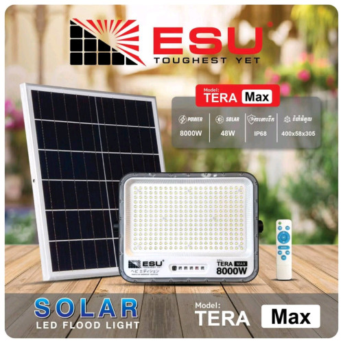 SOLAR LED FLOOD LIGHT