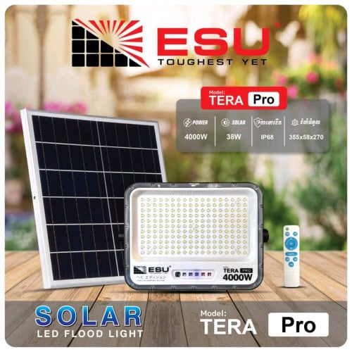 SOLAR LED FLOOD LIGHT