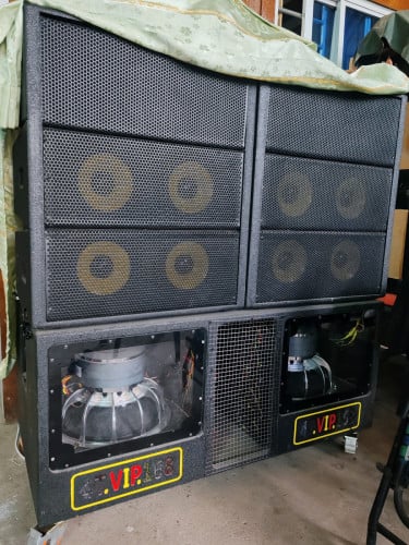 Speaker DM4តឹកX2,  មេដែក220X3