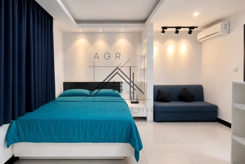 Studio Serviced Apartment For Rent in BKK3, Phnom Penh