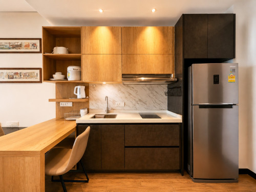 Tonle Bassac- 1Bedroom condo for rent at Skylar