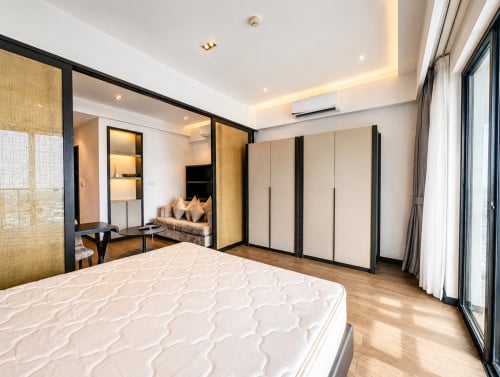Tonle Bassac- 1Bedroom condo for rent at Skylar